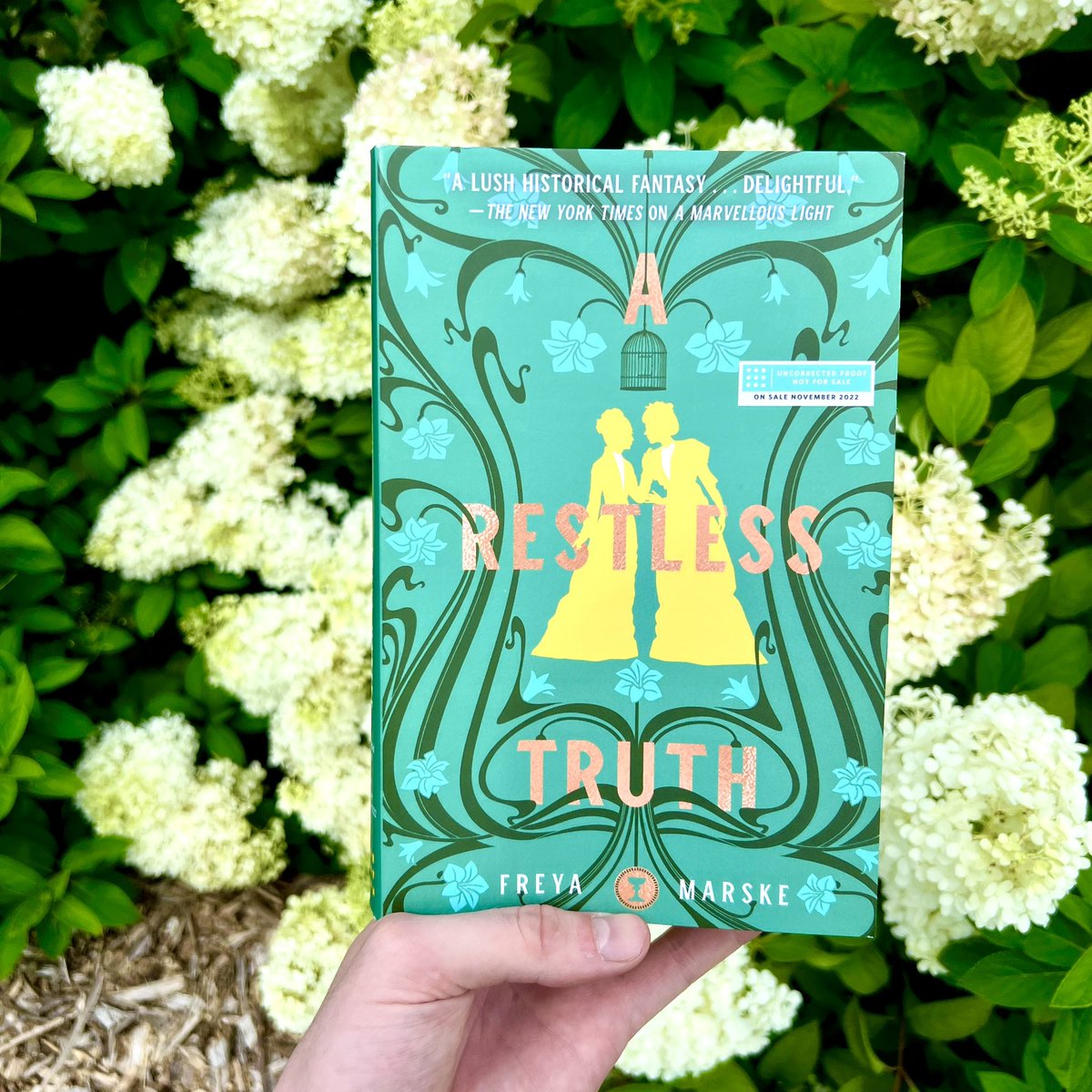 EliasEells's tweet photo. The devil works hard, but @tordotcompub works harder! Thank you, thank you!!
Y’all know how much I loved A MARVELLOUS LIGHT last year, so I’m really excited for A RESTLESS TRUTH. #MaudSquad! Can’t wait to feature this one later this year on Bar Cart Bookshelf! https://t.co/ypH8uGBgX9