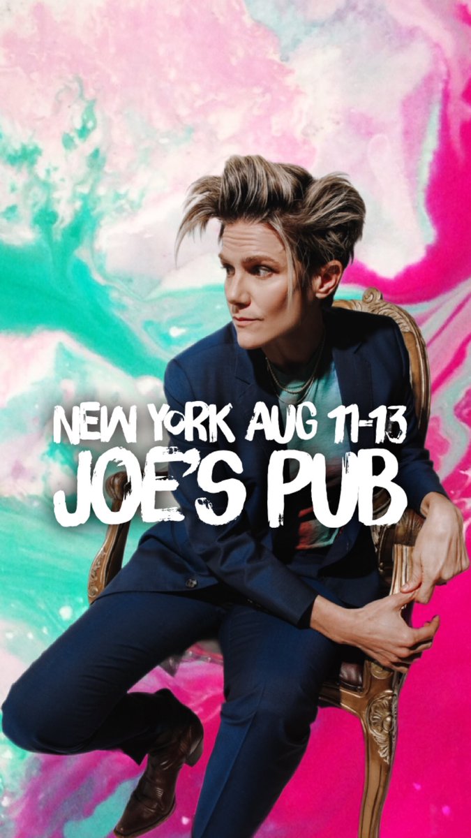 New York. Next week. @JoesPub. Xo publictheater.org/productions/jo…