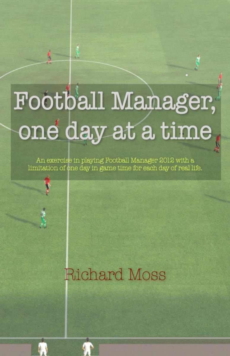 TheVGLibrary's tweet photo. Another cool entry to #TheVideoGameLibrary.
An experimental hybrid of diary and long-form analysis of #FootballManager2012 in which author @MossRC subjected himself to 309 consecutive days of play: one day in game time for each day of real life.
https://t.co/qRex9LRFlS https://t.co/KuHX8B3Lf1