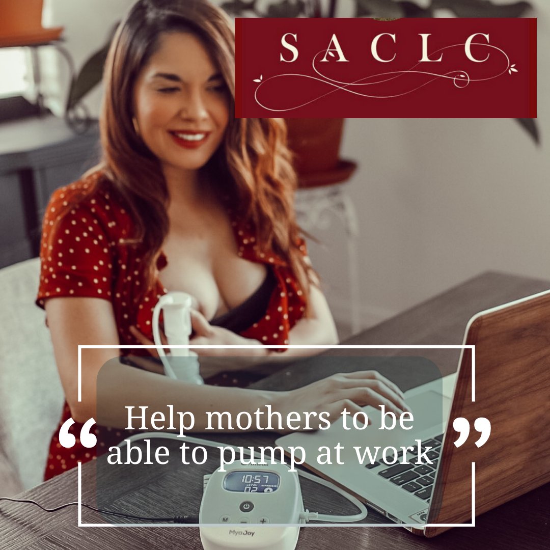 SACLC1's tweet photo. One of the main reasons as to why mothers stop breastfeeding is because they need to go back to work and do not have the ability to pump at work. We need to #Stepup and change the way employers support working breastfeeding mothers.
#stepupforbreastfeeding
#SDGs
#SACLC https://t.co/4qSP4qRXjP
