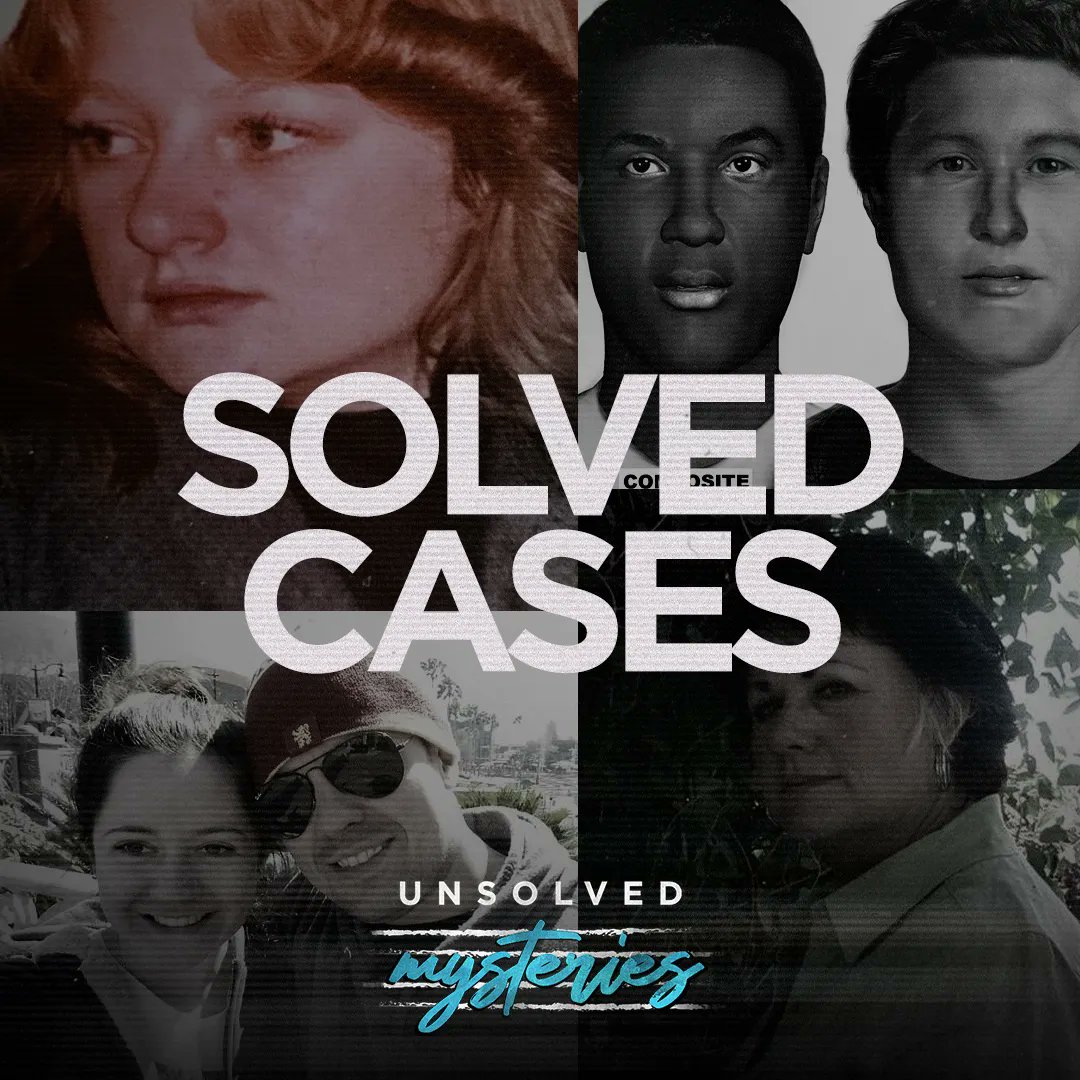 Unsolved Mysteries on Twitter "Since its launch, four cases covered on