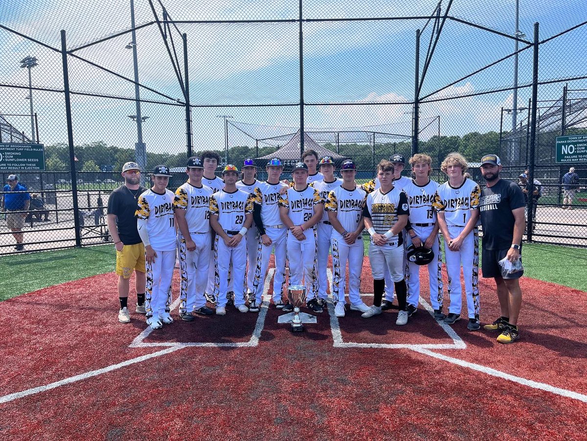PGMidAtlantic's tweet photo. 2022 17u PG Northeast World Series 

🏆Champion - Complete Game of PA
🥈Finalist - Dirtbags 17u Mann-Up (NY)

🎖MVP - Tyler Figueroa
🎖MVPitcher: Avery Schwartz 
@pg_tourney @perfectgameusa @pg_scouting https://t.co/vgy1WxpX8r