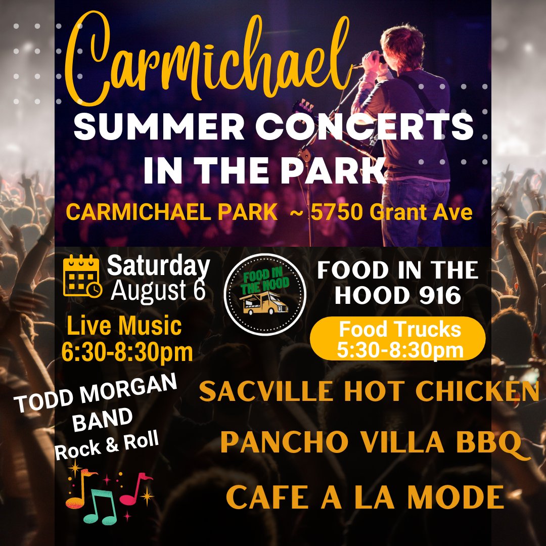 CarmichaelRec&Park tweet media