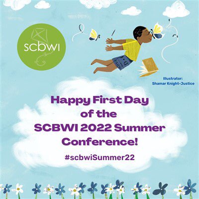 emmaarmitageink's tweet photo. 🌞 Happy #scbwiSummer22! 🌞It’s my first #scbwi conference (&amp; probably the first zoom webinar that I’ve been excited to join! 😄) https://t.co/N2k6lInCS0