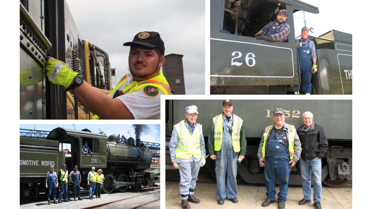 steamtownnhs's tweet photo. Due to required training exercises for our volunteer train crews, there will be no train rides on Sunday, August 7, 2022. So far this season, our volunteer train crews have contributed over 2,100 hours in service! #NPSvolunteer #VolunteersInParks #VIP #NPSVIP https://t.co/ger90Gh0tq