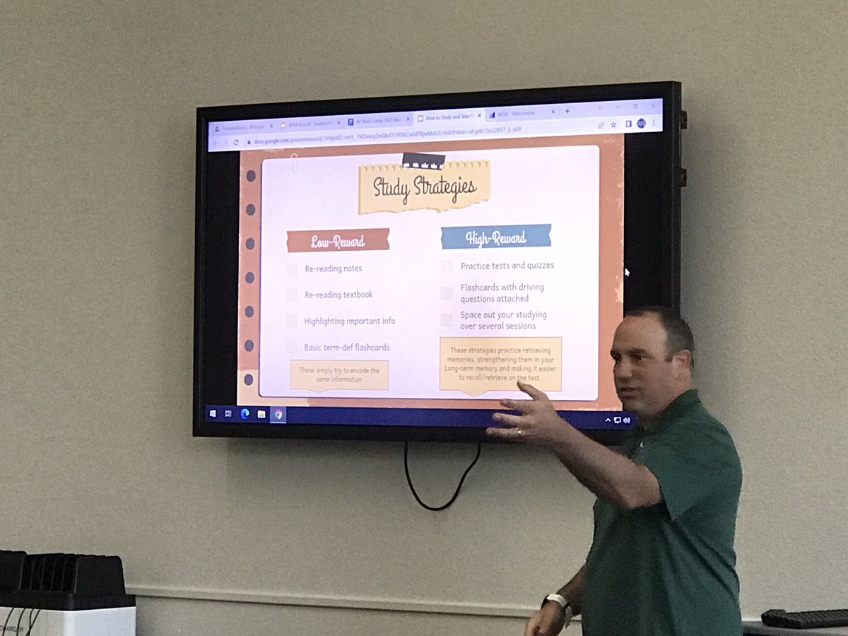 kassduncan's tweet photo. AP Experience this morning @ReedyLions. Ss learning note taking, time management, and retrieval strategies to manage AP courses  this year. Thanks @DBreathett @LaurendaGauthi1 @ElPatton3 @CoachKhoury and https://t.co/uHnPHfLXho for supporting our Ss today.  #TakePrideinthePRIDE https://t.co/dj4YNy6gtM