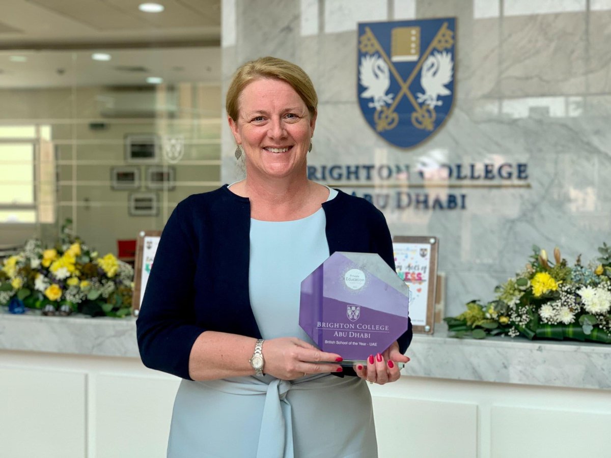 We were delighted to receive our ‘Best British School of the Year in the UAE” award! Thank you to <a href="/LuxLifestyleMag/">LUXlife</a> for the award and to our #BCADCommunity for their continuous support. 

#PrivateEducationAwards2022 #BestBritishSchool #BrightonCollegeAD