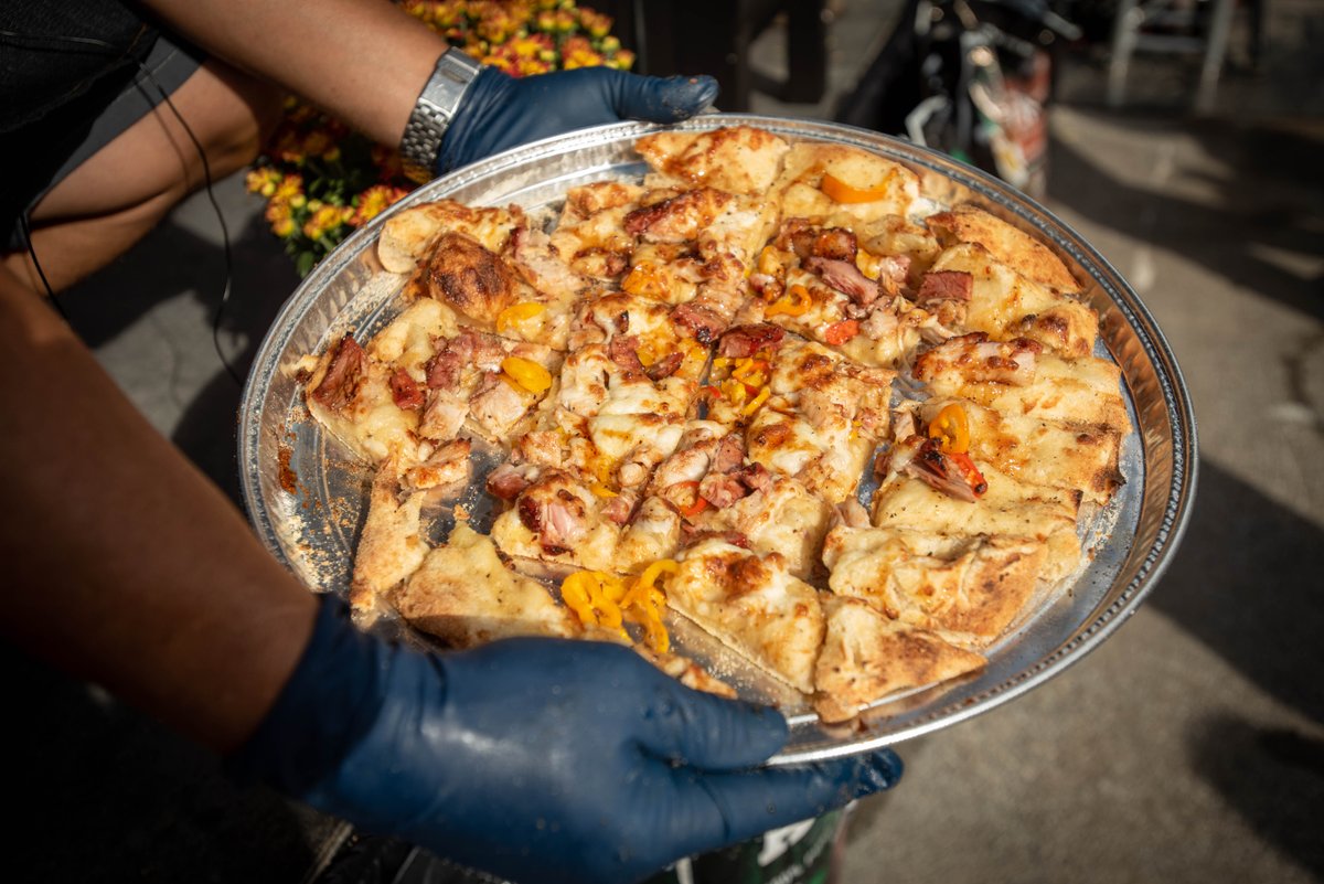 Let's debate BBQ on pizza: yes or no? 🐖🍕#denverbbqfest #bbq