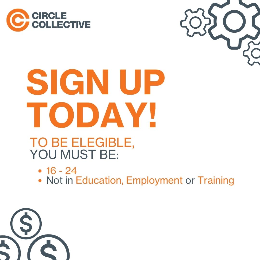 circlecollectiv's tweet photo. This week at Circle Collective @MyBnk delivered a financial literacy session for the young people on the #BackYourFuture programme.
If you’re between the ages of 16 – 24 and not in employment, education or training click here to find out more https://t.co/4PFJlyVzx2 https://t.co/25JV8O5EHc