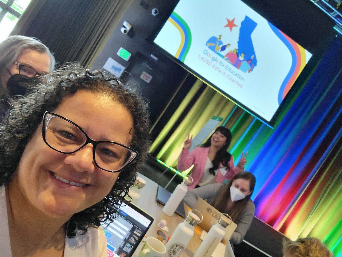 Another fun filled day of learning with my team #iti_lausd #empoweredbyiti #LAatGoogle  #itifriday