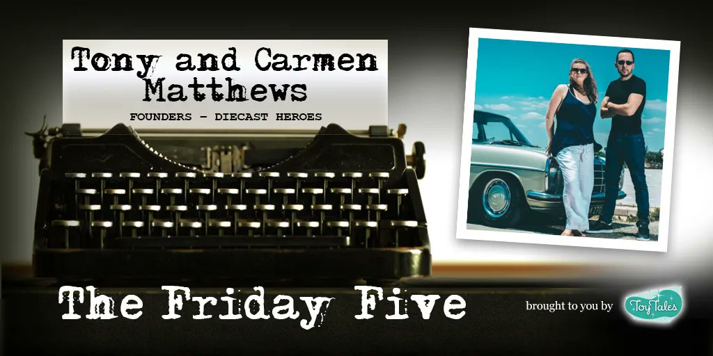 toytalesca's tweet photo. Tony and Carmen Matthews are the creators of @Diecast_Heroes, a magazine exploring the custom Hot Wheels community. Here, the duo explain how documenting global car culture led to their involvement in the diecast community https://t.co/BZXIlQviqG https://t.co/0BY7ZSCvM1