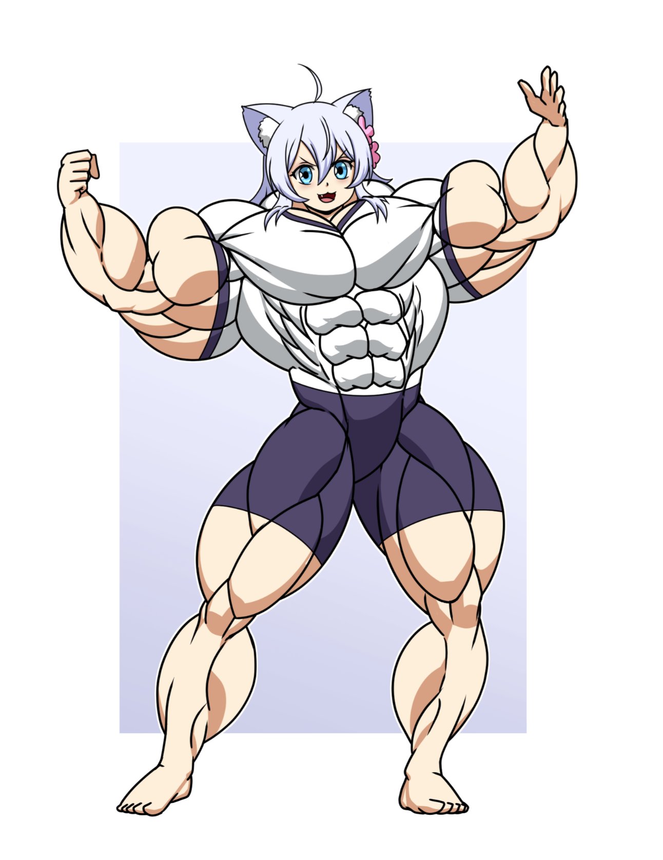 Ali Arts (comms open) on X: Work in progress 💪 male muscles this time lol  #drawing #art #musclegrowth #muscle #anime  / X