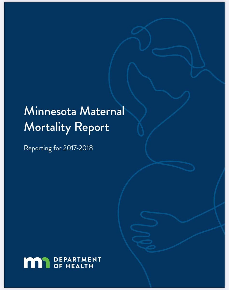Black people are 13% of births in Minnesota but 23% of pregnancy-related deaths. The majority of these deaths are preventable & are predictable outcomes of a system working the way it was designed. This is why I fight to disrupt this horrific disparity. health.state.mn.us/docs/people/wo…