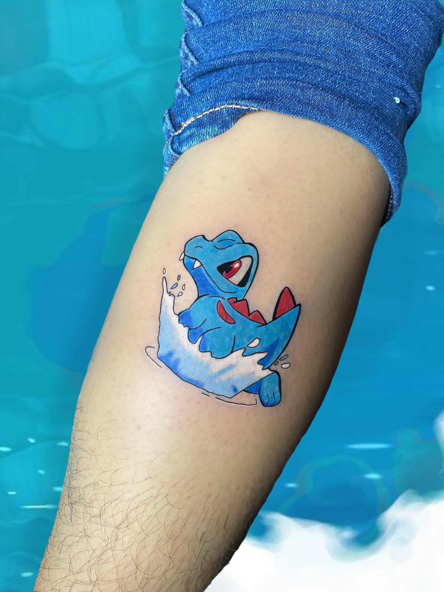 フェルさん Pokemon Tattoo Totodile Pokemon Anime Tattoo T Co Pu5dymq8cw Twitter