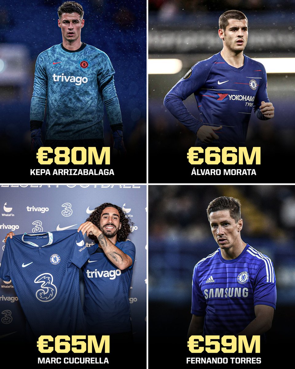 ESPNFC's tweet photo. Chelsea love splashing the cash on Spanish stars 💰 https://t.co/kDpvLboJMM