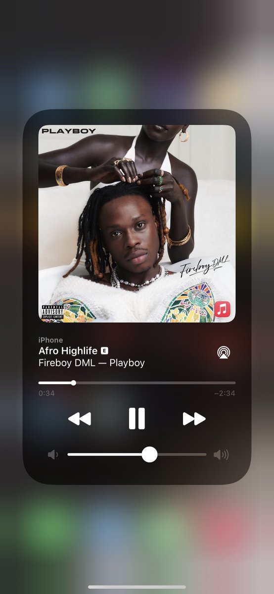 Na why we Dey call am GOAT,e Dey always turn up🔥🥹 #Fireboy #PlayboytheAlbum and to think his brother @nxrthmix engineered the freaking track 🔥