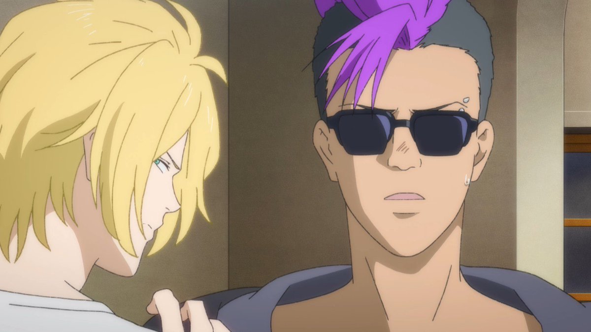tópico extremamente sensível: amizade do ash e do shorter em banana fish.