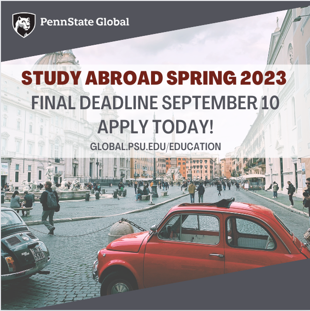 Penn State Abroad tweet media