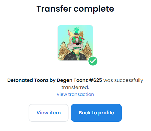suthie86's tweet photo. Hey @lilbaby4PF we wanted to make sure you got your matching Detonated and Mutated Toonz! This is from the entire @DegenToonz Community and wanted to give you a massive welcome to the family and thank you for joining us!! Airdrop has landed!! #Toonz4Life #FullSetFriday https://t.co/KA1ozTremP