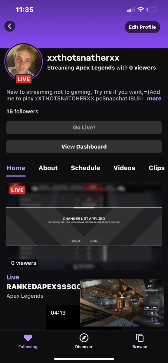 THOTSNATCHER009's tweet photo. #ApexLegends #steam #geforce3060Ti #nvidia #stream https://t.co/1VK2LRDfWZ