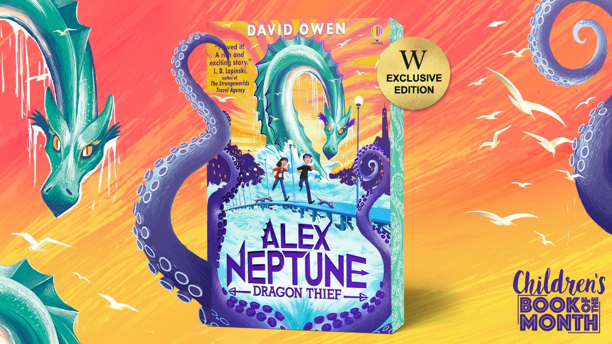 Wstonesipswich's tweet photo. Full of laughs &amp; adventure, our Children's Book of the Month is Alex Neptune, Dragon Thief by @davidowenauthor!

For as long as Alex Neptune can remember, the ocean has been trying to kill him. But when an imprisoned water dragon needs his help how can he and his friends refuse? https://t.co/BOJHRRxUrV