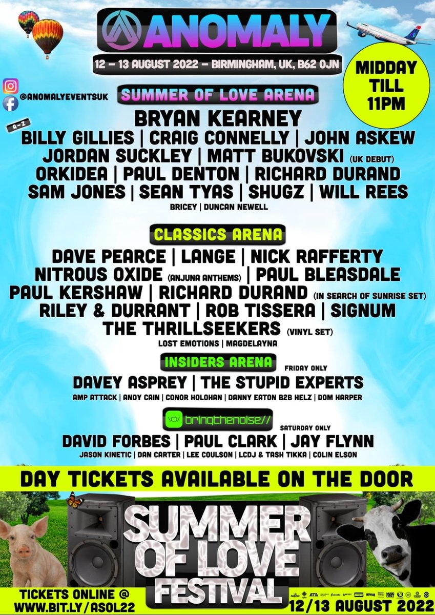 anomalygroupuk's tweet photo. 7 days away!
#trance #classictrance #festival #uk #Birmingham2022 https://t.co/8W5LXp0sq7