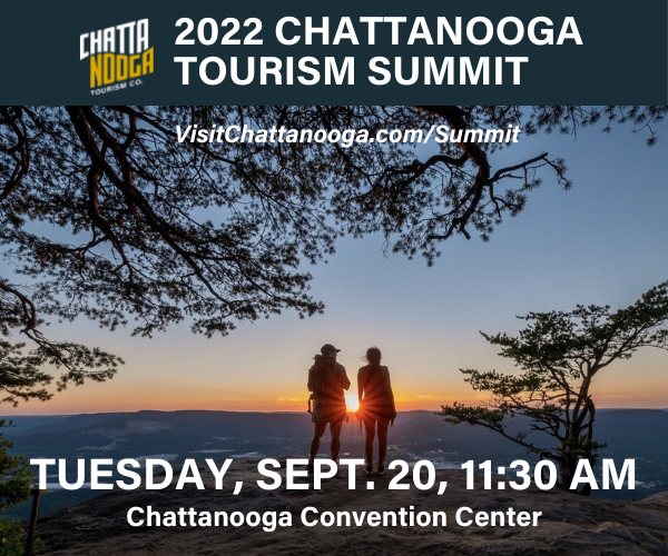 Have you gotten your ticket to this year's Chattanooga Tourism Summit? 
We will have Keynote speaker Samantha Brown, the award-winning travel show host 
and State of the Industry by Chief Executive Officer Barry White!

Get your tickets here: bit.ly/3vHVI65