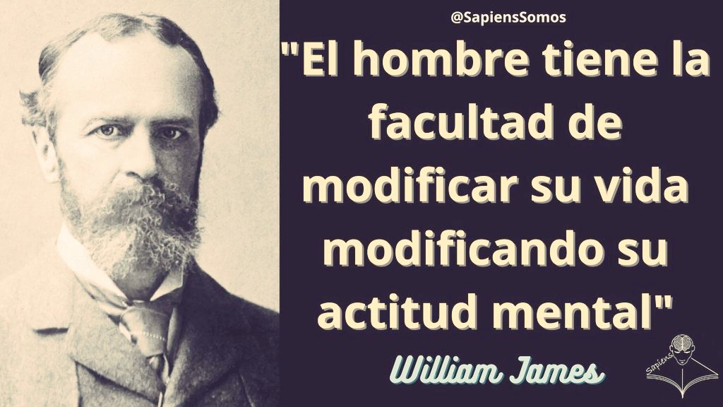 50 frases de William James de psicología y filosofía