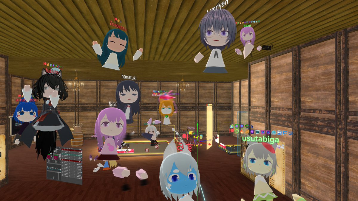 hanatuki_CL's tweet photo. NeosのMURDER Xやってきました~
スタート前にステージ作れるのすごい!
ではおやすみ~
#NeosVR
#MURDERX https://t.co/h4a3W7BzoI