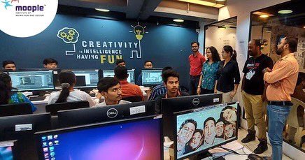 DelhiHitech's tweet photo. Here are some of the glimpses from the placement drive. Zealous Animation Studio and Cloud House organised a placement drive at Moople Institute campus for our students for the job role of Lighting Artist. They conducted a test and a viva round for all the students. https://t.co/veKwWEtAku