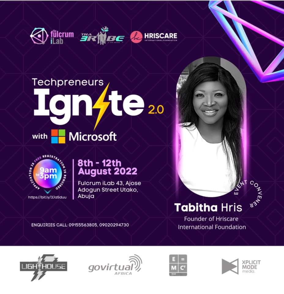 HrisCareFDN's tweet image. The Fulcrum iLab in partnership with Microsoft and Hriscare International Foundation invites you to its&apos; 4days intensive Bootcamp.

#technoprenure2.0 #powerplateform
#microsoftcommunity
#microsoft
#hriscarefoundation
#bootcamp
Please Register below👇🏼👇🏼👇🏼👇🏼
forms.office.com/r/ij9GTsYicg