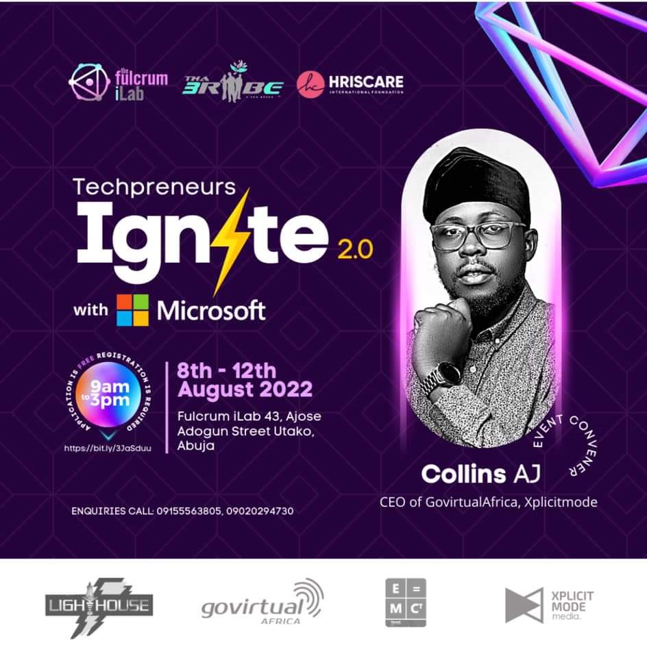 HrisCareFDN's tweet image. The Fulcrum iLab in partnership with Microsoft and Hriscare International Foundation invites you to its&apos; 4days intensive Bootcamp.

#technoprenure2.0 #powerplateform
#microsoftcommunity
#microsoft
#hriscarefoundation
#bootcamp
Please Register below👇🏼👇🏼👇🏼👇🏼
forms.office.com/r/ij9GTsYicg