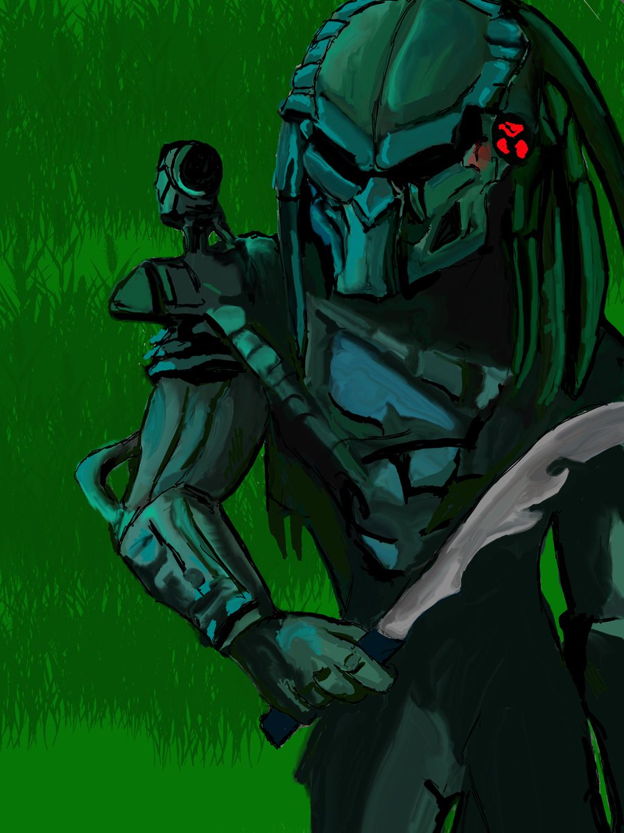 BeasleyArtWork's tweet photo. #art #artist #artwork #sketch #sketchbook #sketching #drawing #Penart #pencilsketch #conceptart #painting #digital #digitalart #digitalartist #digitalartwork #artlovers #pencil #pen #computerart #PreyMovie #Predator #photoshopart #Photoshop #painting https://t.co/PrYYEEtMH9
