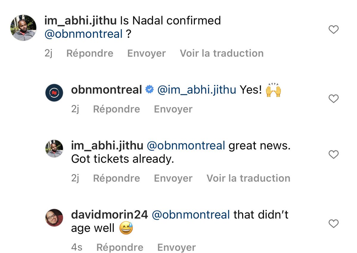 I had to do it!!! Sorry <a href="/OBNmontreal/">Omnium Banque Nationale</a> 😂😂 #ATP