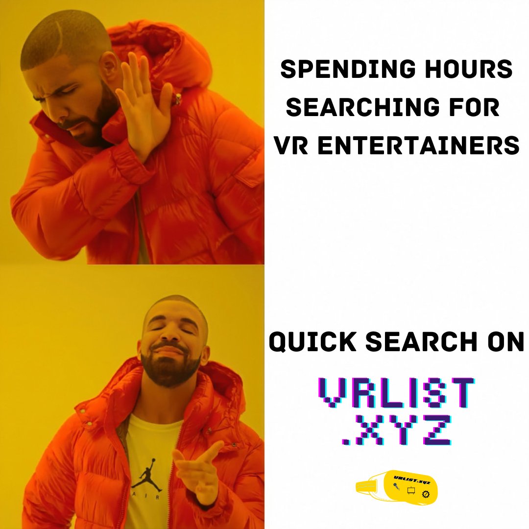 VRListxyz's tweet photo. Simplify the search for VR talents with https://t.co/NaMhNmUmrD
#vrlist #vrlistxyz #horizonworlds #meta #metaverse #quest2 #vrheadset #vrservices #vrservice #oculus #metaquest #metaquest2 #altspacevr #recroom #vrchat #VRexperience #VirtualReality #vr https://t.co/PHMILczGmF