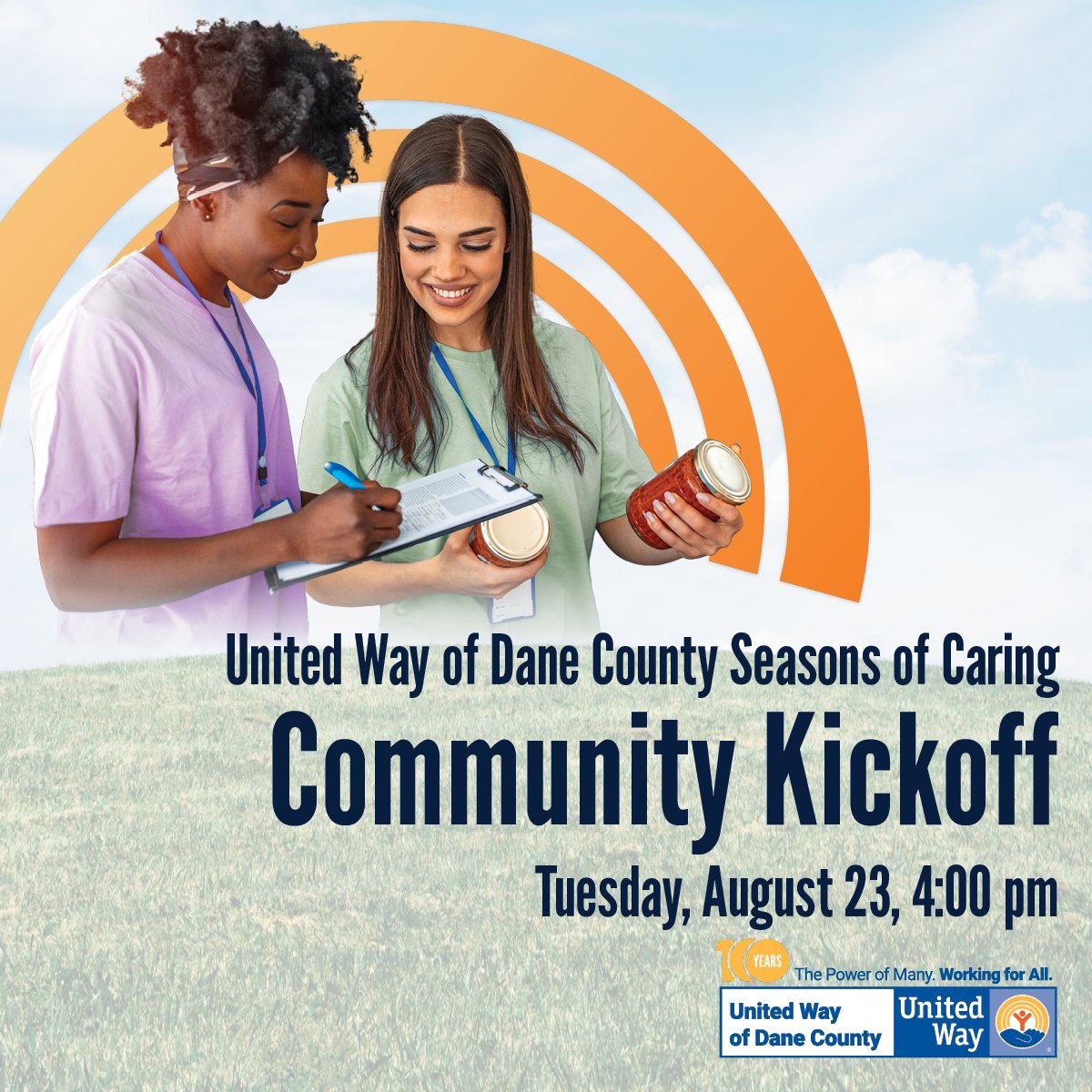 unitedwaydaneco's tweet photo. Join us on August 23 for Community Kickoff at @MadisonMallards Duck Pond! https://t.co/F8KYfcfoxE

#PowerofManyWorkingforAll #unitedwayofdanecounty #communitykickoff #volunteer #madisonwi #madisonwisconsin https://t.co/NRe68wu0xg