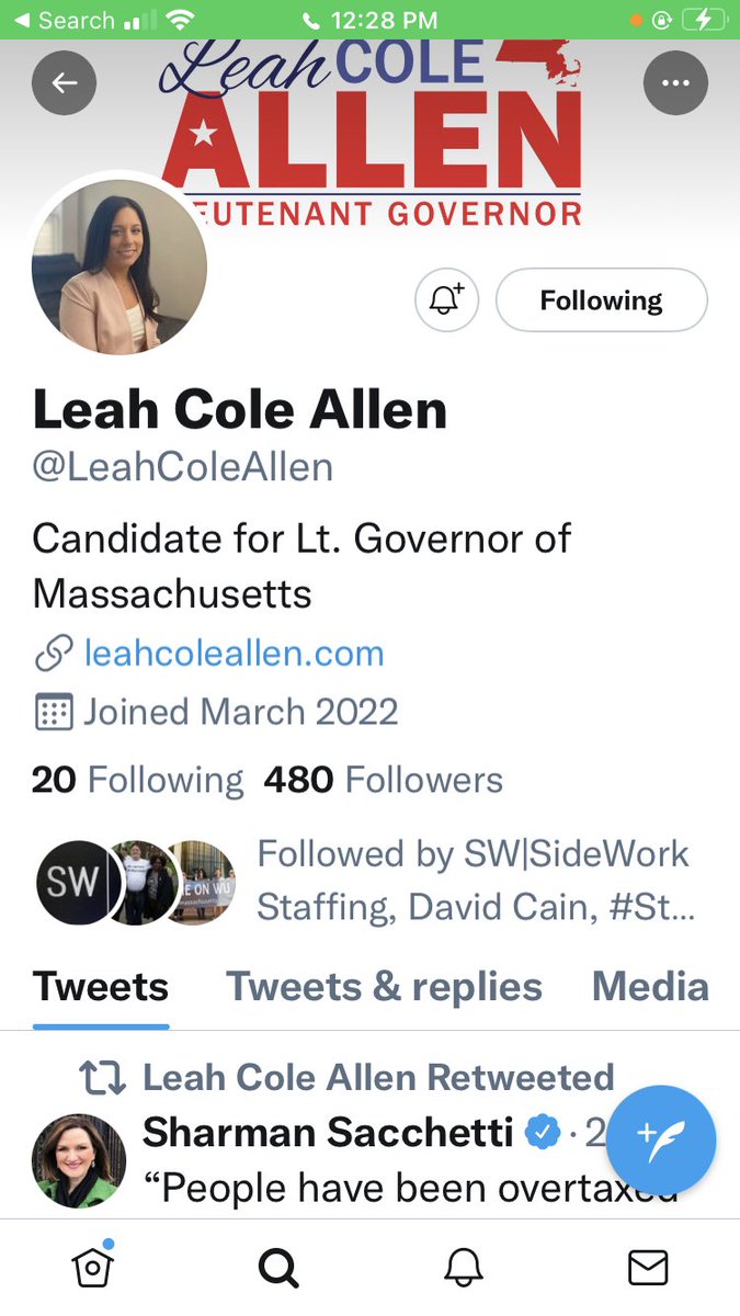 donniepcouncil's tweet photo. 🇺🇸🇺🇸🇺🇸🇺🇸🇺🇸🇺🇸🇺🇸🇺🇸🇺🇸🇺🇸. Calling all patriots !                  Please follow and retweet this superstar for Lieutenant Governor . ⁦@LeahColeAllen⁩ https://t.co/2twVG4jwGu