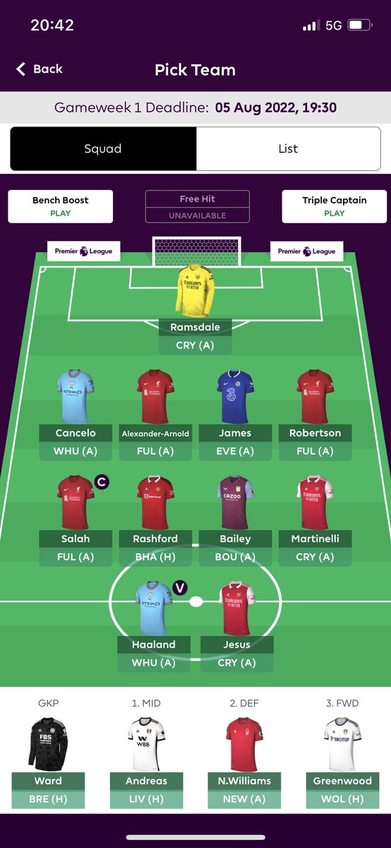 polak0251's tweet photo. @FFH_HQ Doubting about haaland or kane https://t.co/aeQrmm5ZmB