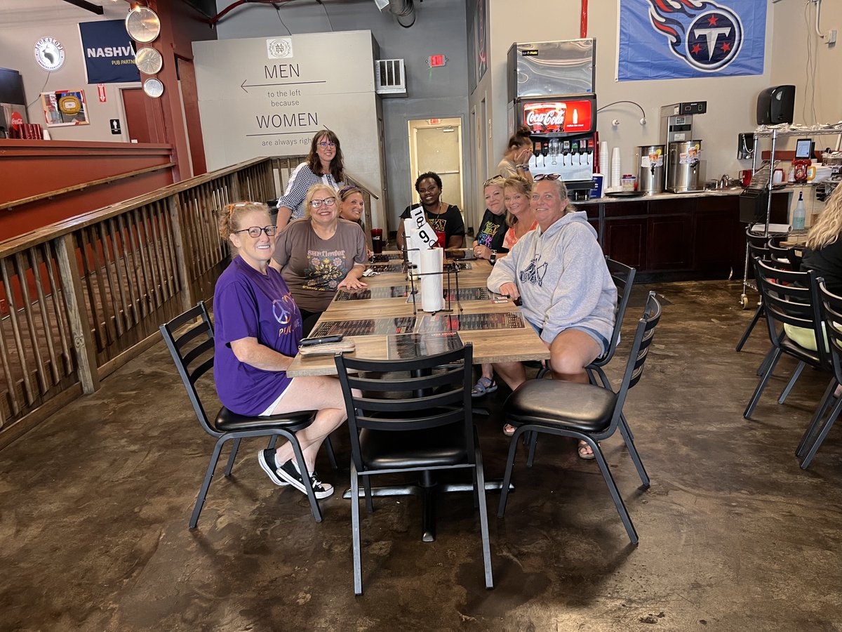 SCS elem music teachers get lunch surprise during DRIVE Conference content day:
"We had such an amazing and productive day! Everything was so beneficial. Our presenters were phenomenal! We were even blessed at lunch! One of our Sumner County Parents paid for ALL of our lunches!"