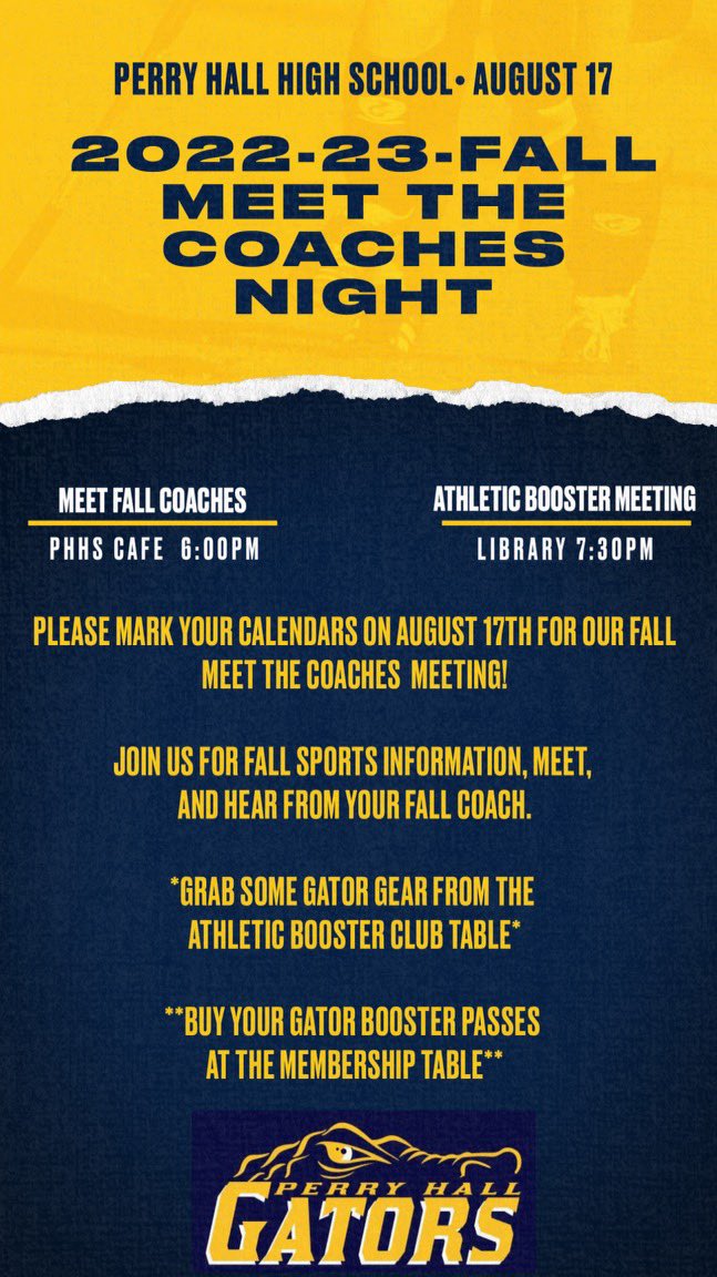 Perry Hall HS Boosters tweet media