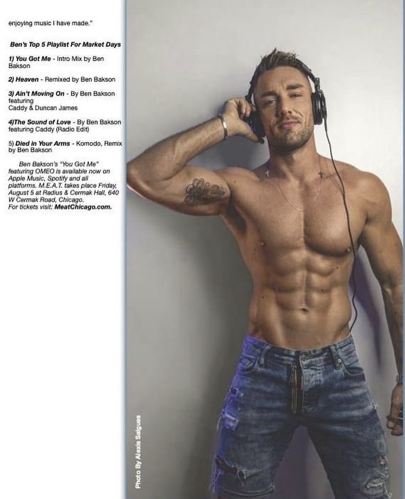 BenBakson37's tweet photo. ben_ _bakson Thank you @ grabmagchicago for the cover story! I am beyond excited to headline @ meatchicago this Friday! " Get ready for a great night guys! Tonight #Radiuschicago will be great giving you guys the hot meat #gayclub #gaysolo #gaylover #ChicagoFire #LiveStream https://t.co/S0EbBkV7Fu
