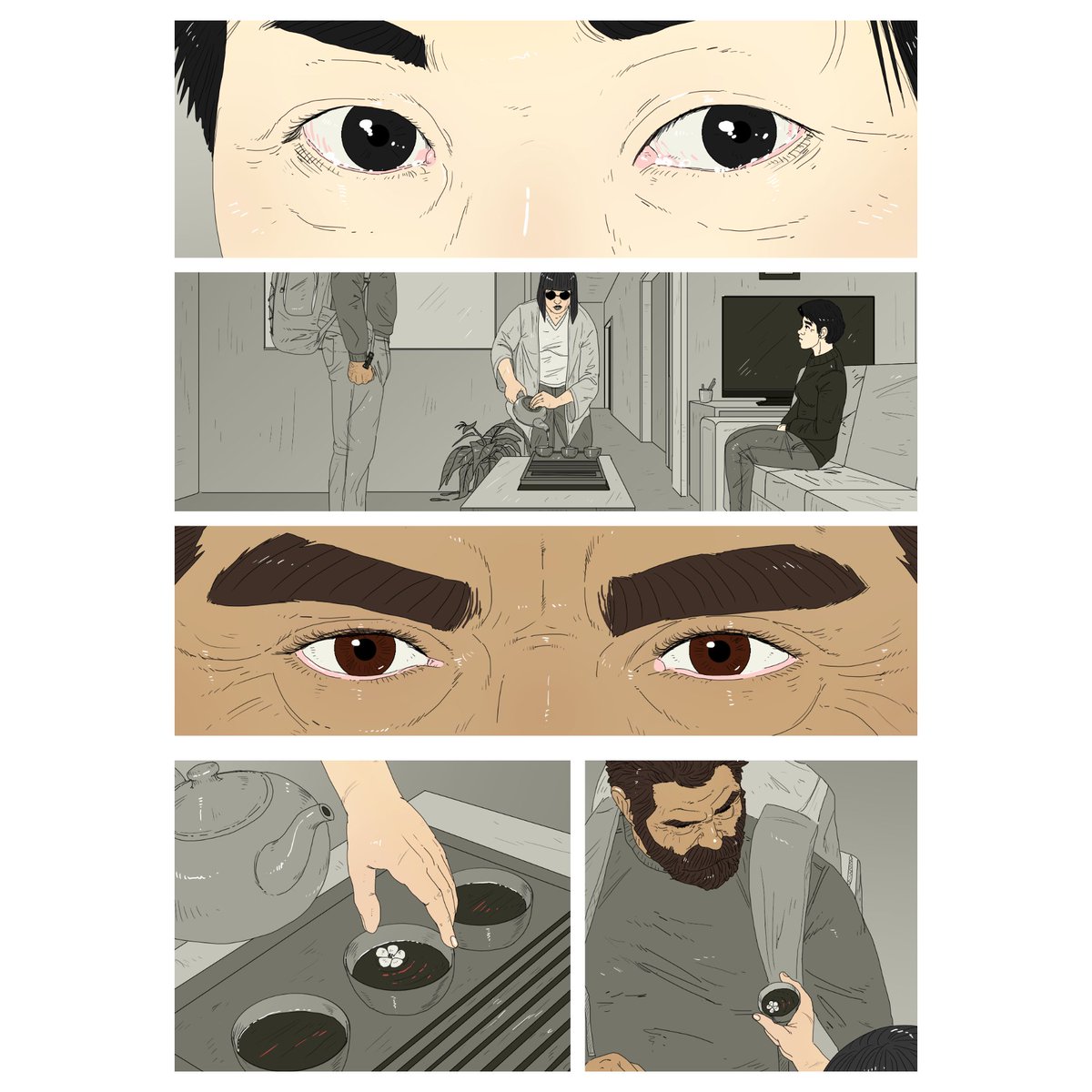 xiongbara's tweet photo. Ep.04
Page 21.22.23.24
-bring her son back
-No...
(Punch!)
-Mu, follow the rules or he will die.
(Resignacion)
(Drug)

#xiongbara #gay #comic #bara #bear https://t.co/KgcJ6VtzJb
