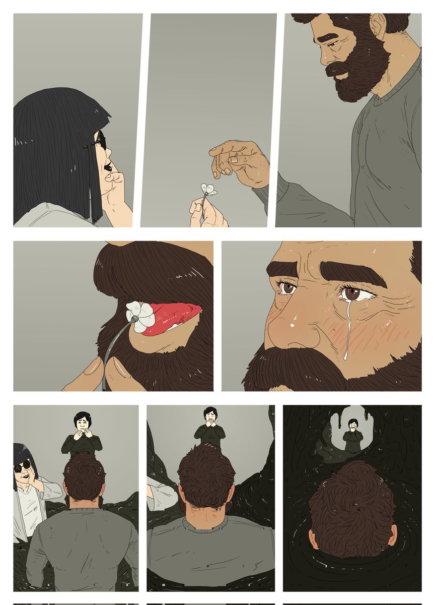 xiongbara's tweet photo. Ep.04
Page 21.22.23.24
-bring her son back
-No...
(Punch!)
-Mu, follow the rules or he will die.
(Resignacion)
(Drug)

#xiongbara #gay #comic #bara #bear https://t.co/KgcJ6VtzJb