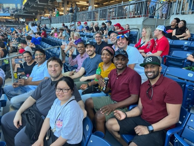 Dr. Rosen took our residents and fellows to a Woo Sox game at Polar Park! #PolarPark #WooSox #takemeouttotheballgame #umasschan #radiology #summer2022 <a href="/Max_P_Rosen/">Max Rosen</a>