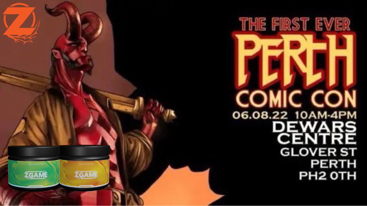 We’re fuelling the big guy at the first ever #Perth #ComicCon tomorrow courtesy of <a href="/BGCPComicCon/">BGCP Comic Con</a> 
Come along to see us at the <a href="/DewarsCentre/">Dewars</a> and we’ll fuel you too! 😃