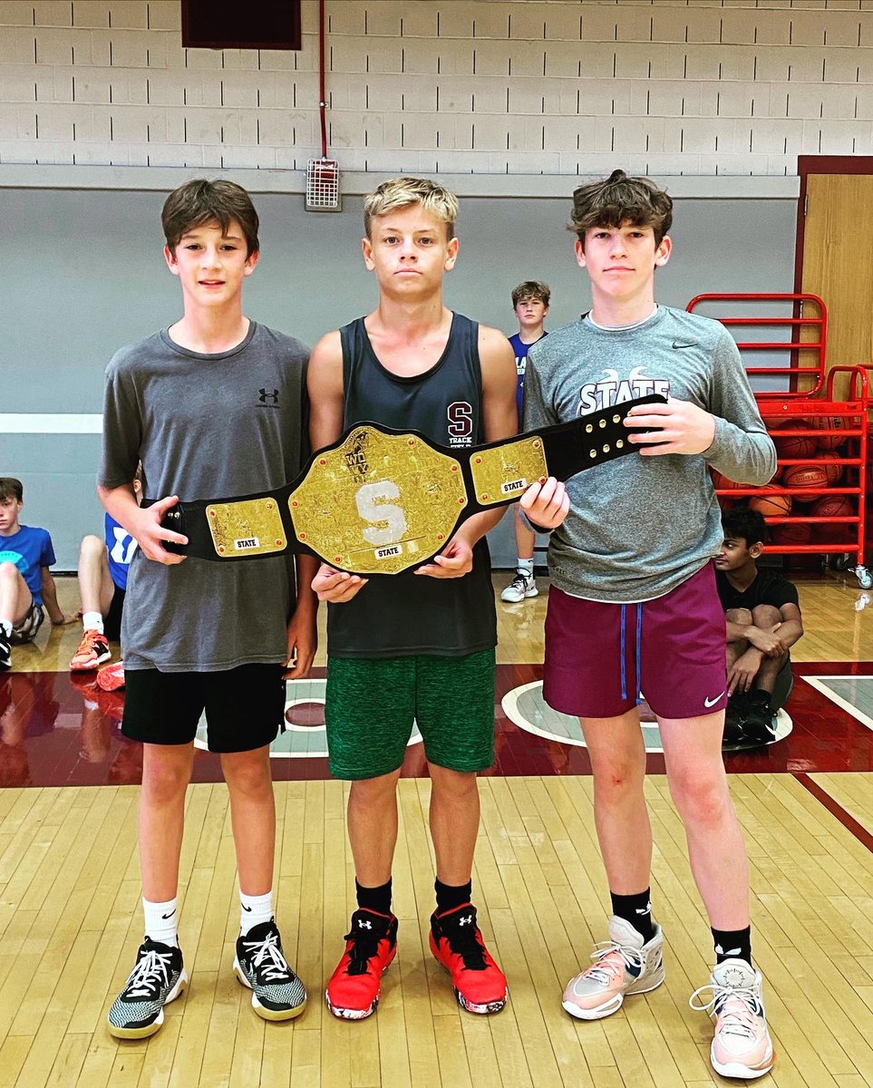 StateHighHoops's tweet photo. Camp Champs. The Pistons took home the 5 on 5 championship. In 3 on 3, Spencer, Shane, and AJ won the 8/9 title and Max, Dillon, and Teag won the 5-7 title #SCHoops https://t.co/EzlwiWMeG5