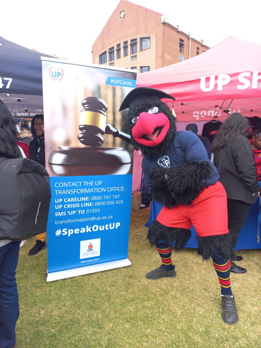 speakoutup's tweet photo. We had this week’s activations on Hatfield campus and Groenkloof campus! 

#SpeakOutUP will be back with activations next week At Ondersterpoort and Prinshof campuses to spread the word on #SpeakOutUP, our services to students as a peer support structure and much more!

#FlyatUP https://t.co/HgFPRS2SDF
