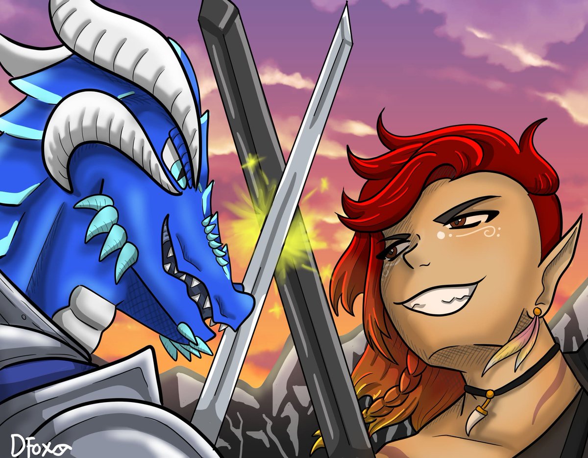 Fox_Tails_Art's tweet photo. ART FIGHT 2022
TEAM BLOOM
1st attack: Talisan vs Talulah (attacked OC)
#artfight2022 #teambloom #DnD #dungeonsanddragons https://t.co/Lu6TkzuqT2