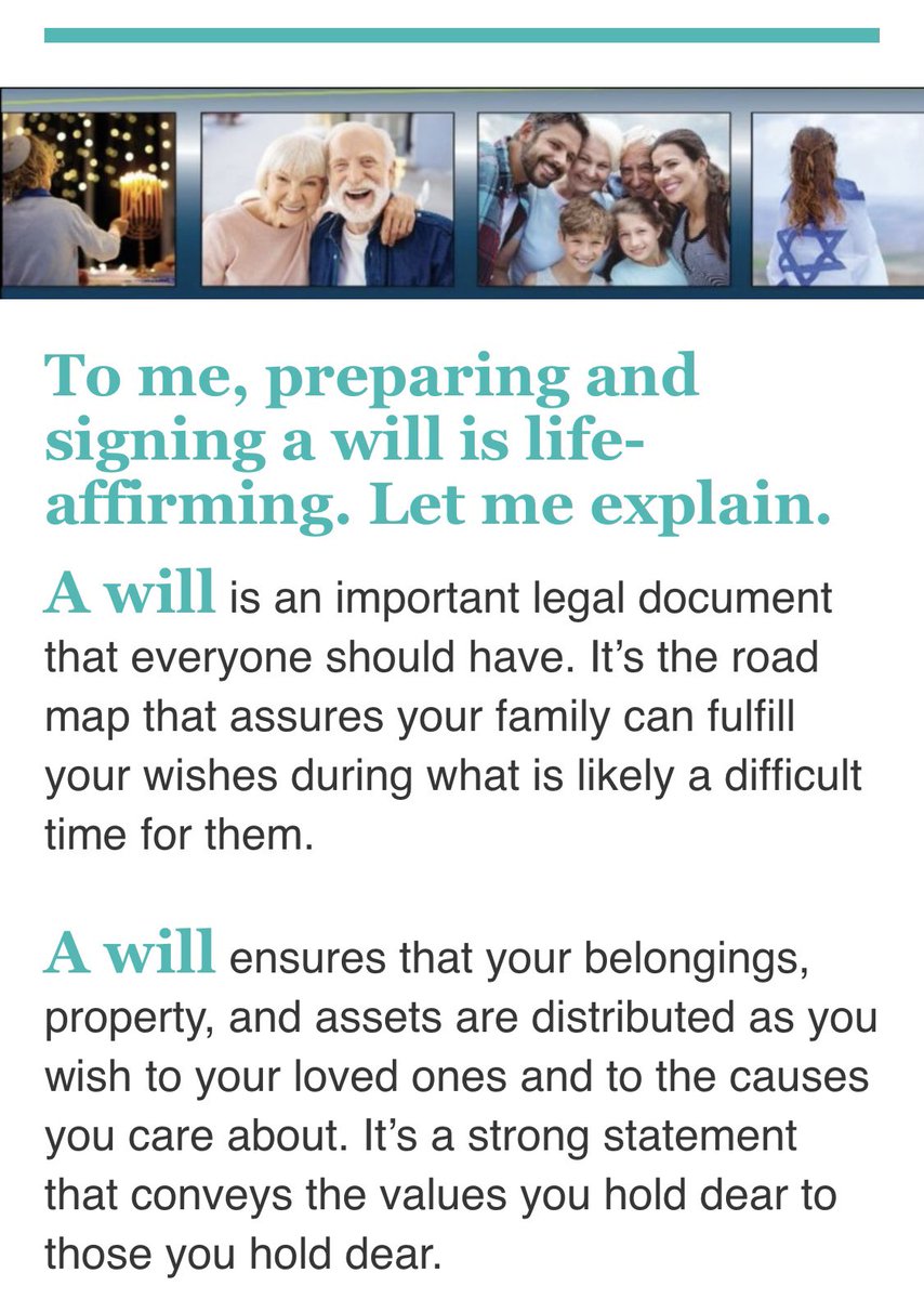 JFNNJ's tweet photo. August is Make-A-Will-Month. Morbid? Not at all…
Check out this week’s Friday message to learn more: https://t.co/9QY8wRPlw5 & our #Endowment Team is standing by and ready to talk! 📞
#legacy #willmonth #August2022 https://t.co/QOdNFS9vtz