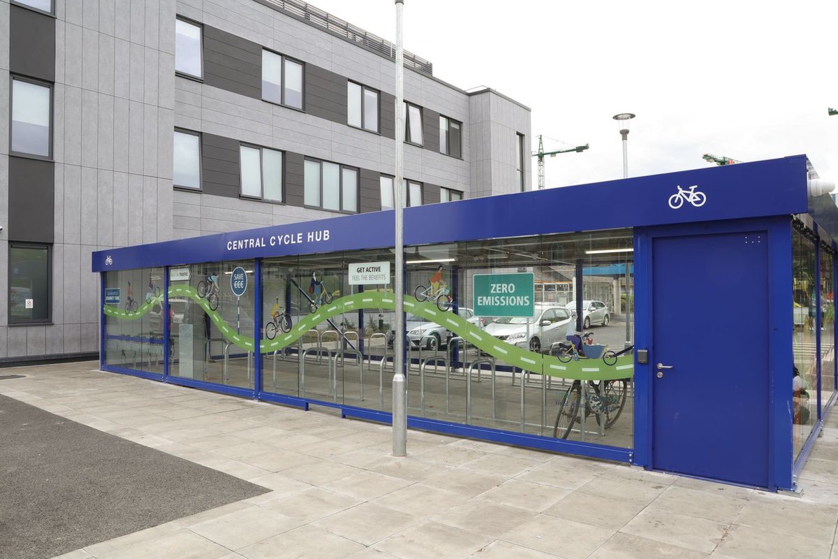 I’m super excited about our new Smart Mobility Hub in St James Hospital with <a href="/BleeperActive/">Bleeper</a>!! These Hubs have limited impact if they are not integrated with public transport. This is why we are offering foldable bikes to commute with trains and buses; ebikes for work trips.